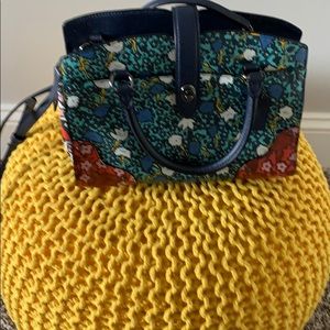 Cute Coach Floral Crossbody